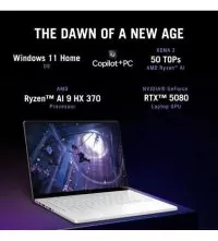 ASUS ROG Zephyrus G14 Gaming Laptop, Ryzen AI 9 HX, 32GB RAM, RTX 5080, copilot plus