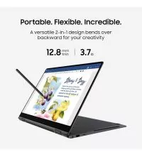 Samsung Galaxy Book 5 X360 Touchscreen - Ultra 7, 16GB RAM, 1TB, 120Hz, dimension