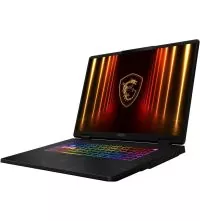 MSI Crosshair 18 HX AI Gaming Laptop - Ultra 9 275HX, 32GB, RTX 5070, side view