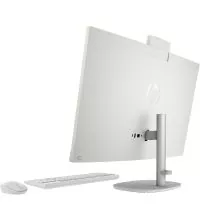 HP 27-CR2057C 27" Touchscreen All-in-One Desktop - Ultra 7 255U, 32GB, back view