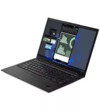 Lenovo ThinkPad X1 Carbon Gen 10, 14" Touchscreen - Ultra 7 255U, 32GB RAM, side view