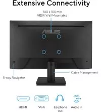 ASUS VA249HG 24-Inch 120Hz IPS Monitor - Full HD, Ultra-Smooth Display, ports view