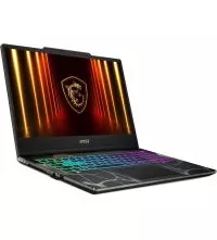 MSI Cyborg 15 Gaming Laptop - Core 7 240H, 16GB RAM, RTX 5060, 144Hz, side view