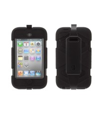 Griffin Technology - Survivor Extreme Duty Case and Belt Clip for Apple iPod Touch 4G - Retail PAckaging