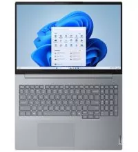 Lenovo ThinkBook 16 IML Touchscreen 16" - Core 7 240H, 16GB RAM, top view