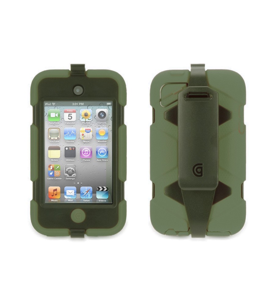 Griffin Technology - Survivor Extreme Duty Case and Belt Clip for Apple iPod Touch 4G - Retail PAckaging