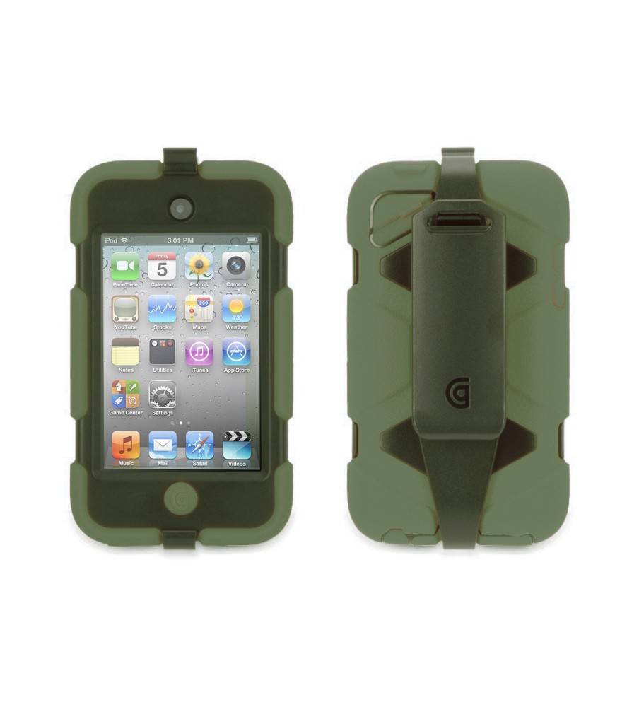 Griffin Technology - Survivor Extreme Duty Case and Belt Clip for Apple iPod Touch 4G - Retail PAckaging