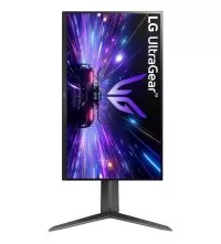 LG 27GS65F-B 27″ UltraGear IPS Gaming Monitor with 180Hz, rotatable view