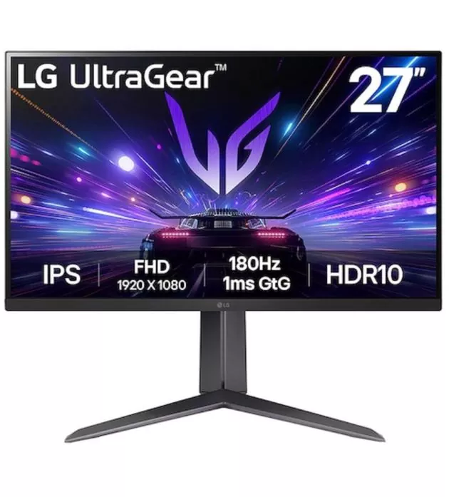 LG 27GS65F-B 27″ UltraGear IPS Gaming Monitor with 180Hz