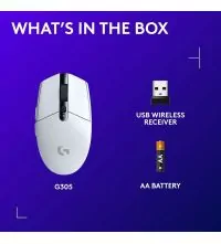 Logitech G305 Gaming Mouse what's in the box