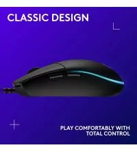 Logitech G203 Wired Optical Gaming Mouse classic design