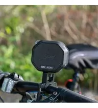 Altec Lansing HydraTrek Rugged EverythingProof Bluetooth Speaker mounted