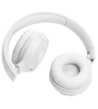 JBL Tune 520BT Wireless On-Ear Headphones - White foldable design