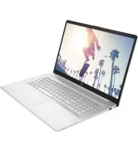 HP 17T-CN300 Everyday Laptop 17.3" side view
