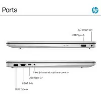 HP 17-CP2025 - AMD Ryzen 5 7520U, ports view