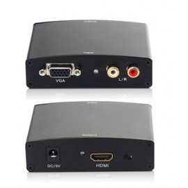 VGA to HDMI Converter (VGA+R/L to HDMI)
