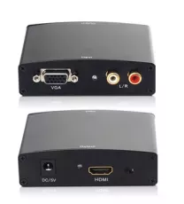 VGA to HDMI Converter (VGA+R/L to HDMI)