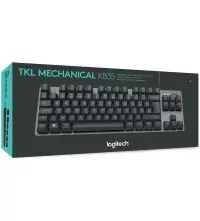 Logitech K835 TKL Red Switch Wired Keyboard ENGLISH - 920-010086 - Retail Box
