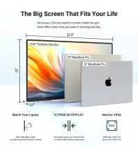 InnoView 23.8″ Large Portable Monitor FHD