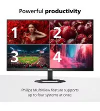 Philips 27E1N5900R 27" 4K UHD multiple view