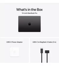 Apple MacBook Pro 14.2″ M5 Chip inn the box