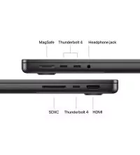 Apple MacBook Pro 14.2″ M5 Chip ports view