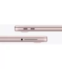 Apple MacBook NEO 13" Blush A18 Pro Chip, Ports View