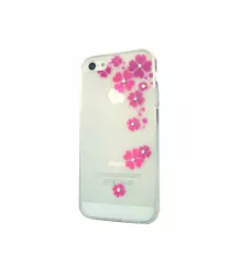 iPhone 5 /5s Silicon Strass cover Case Roses