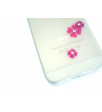 iPhone 5 /5s Silicon Strass cover Case Roses