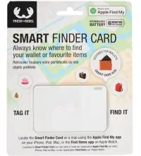 Smart Finder Card for Apple Find My Wallet Tracking box white