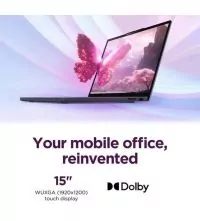 Lenovo IdeaPad Slim 3 15.3" WUXGA Touchscreen Laptop side view