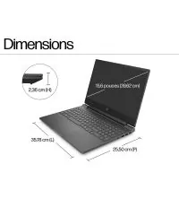 HP Victus 15 Gaming Laptop Core 7 240H RTX 5060 dimensions