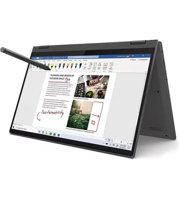 Lenovo Flex 5 14" Touchscreen 2-in-1 laptop tent mode Lenovo Flex 5 14" Touchscreen 2-in-1 laptop tent mode