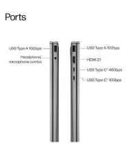 HP OmniBook X Flip 16 2-in-1 Laptop ports view