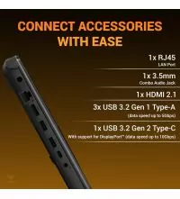 ASUS TUF Gaming A15 FA506NCG Gaming Laptop ports view
