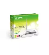 TP-LINK 3G/4G Router TL-MR3220 Wireless N150 , 2.4Ghz 150Mbps, Compatible with UMTS/HSPA/EVDO USB Modem, 1x 5dBi antennas