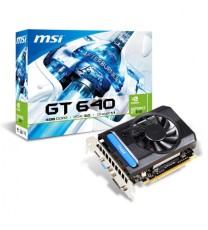 MSI GeForce GT 640 4GB DDR3 128-Bit PCI Express 3.0 x16 HDCP Ready Video Card