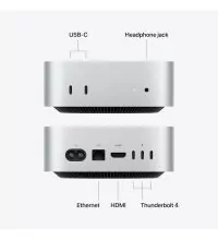 Apple Mac mini M6 Chip MHQL4 multi view