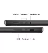 Apple MacBook Pro 16 M5 Pro ports view
