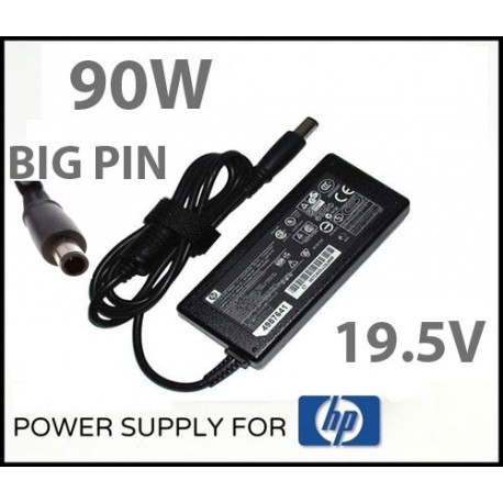 ORIGINAL HP / COMPAQ 90W *BIG PIN* 19.5v / 4.62A CHARGER