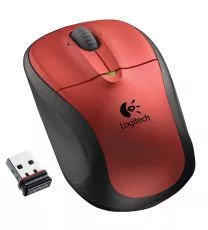 Logitech Wireless Mouse M305 (Crimson Red)