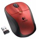 Logitech Wireless Mouse M305 (Crimson Red)