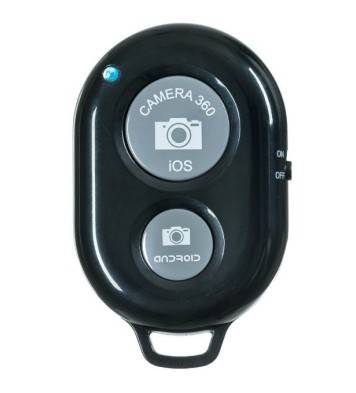 Bluetooth Wireless Remote Control Camera Shutter Release Self Timer for IOS Android Smartphone Tablet 