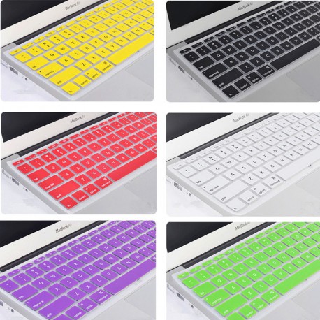Ultra Thin Silicone Keyboard Skin for Apple Macbook Air /Retina and PRo 11/13/15 inches