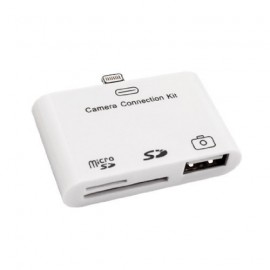  Digital Camera Connection Kit USB / SD / Micro SD Card Reader.Apple iPad Mini, iPad 4, iPhone 5/5s, iPod Touch 5 & iPod Nano 7
