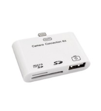  Digital Camera Connection Kit USB / SD / Micro SD Card Reader For Apple iPad Mini, iPad 4, iPhone 5, iPod Touch 5 & iPod Nano 7