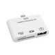  Digital Camera Connection Kit USB / SD / Micro SD Card Reader For Apple iPad Mini, iPad 4, iPhone 5, iPod Touch 5 & iPod Nano 7