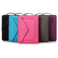 Brinch 13" 14" 15" laptop carrying bag case for men women laptop briefcases Black
