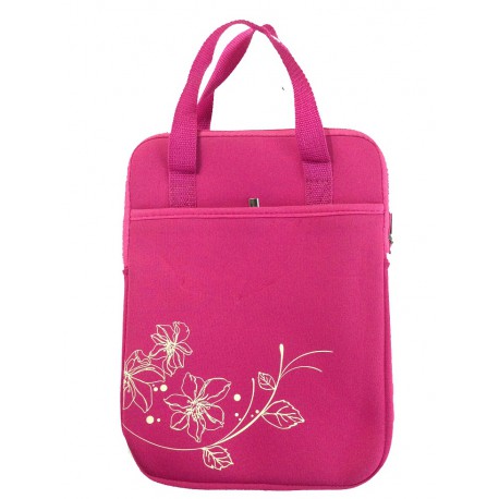 Sleeve With handle Laptop bag Green / pink / Black / Blue Color