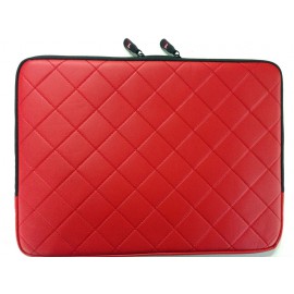 Laptop Sleeve Leather Red/Black/Beige/Blue 13 14 and 15 inch Sleeve